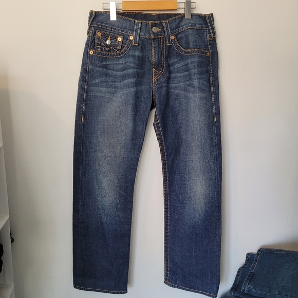 True religion men's straight jean - Picture 1 of 5